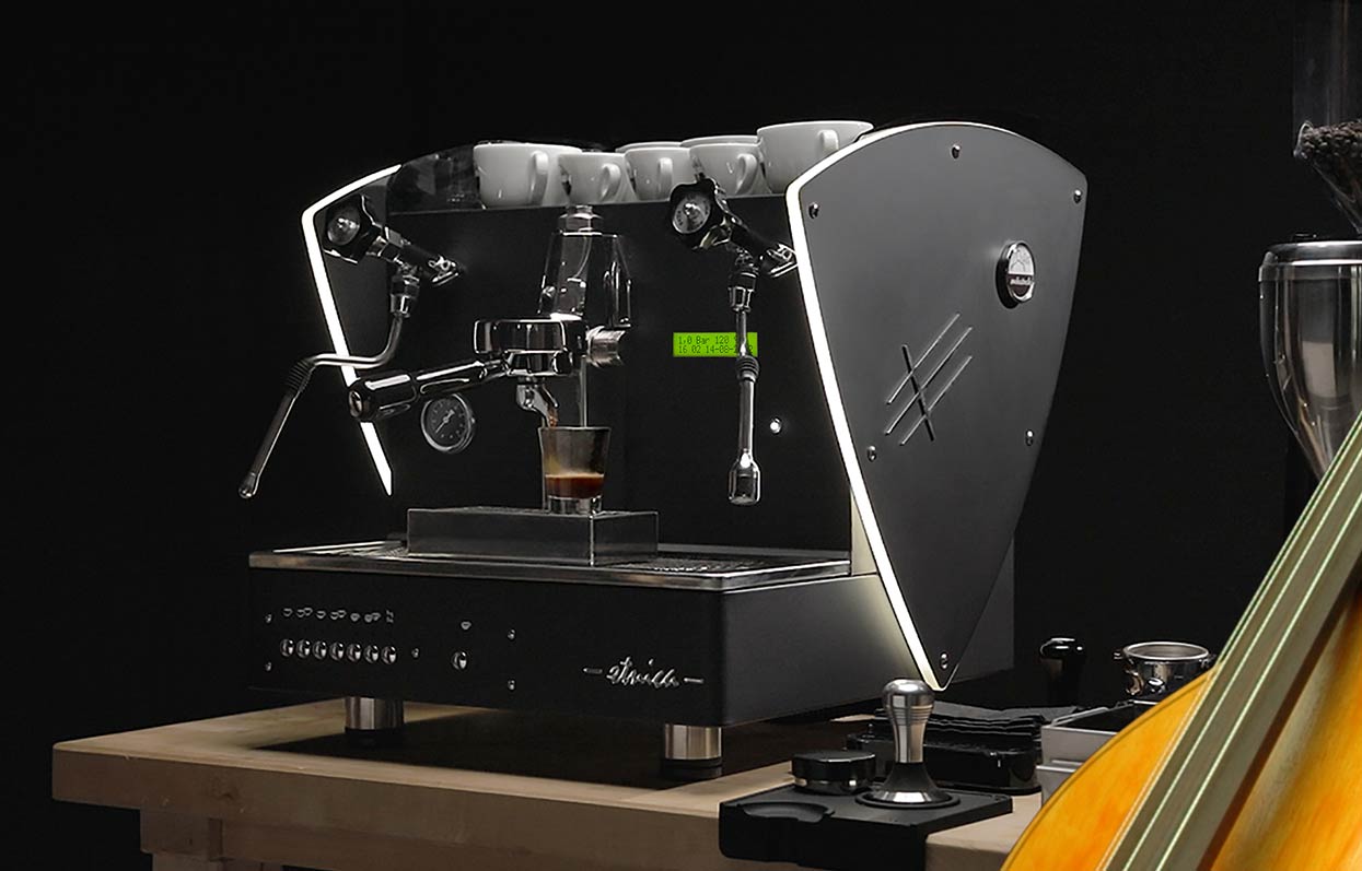 Etnica 1 group E61 display professional Orchestrale coffee machine