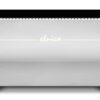 Maquina de café Orchestrale Etnica-Etnica display-Etnica display TT vista trasera 3 grupos E61 automática y/o semi-automática con logo retroiluminado por LED