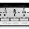 Maquina de café Orchestrale Phonica vista frontal 3 grupos E61 automática