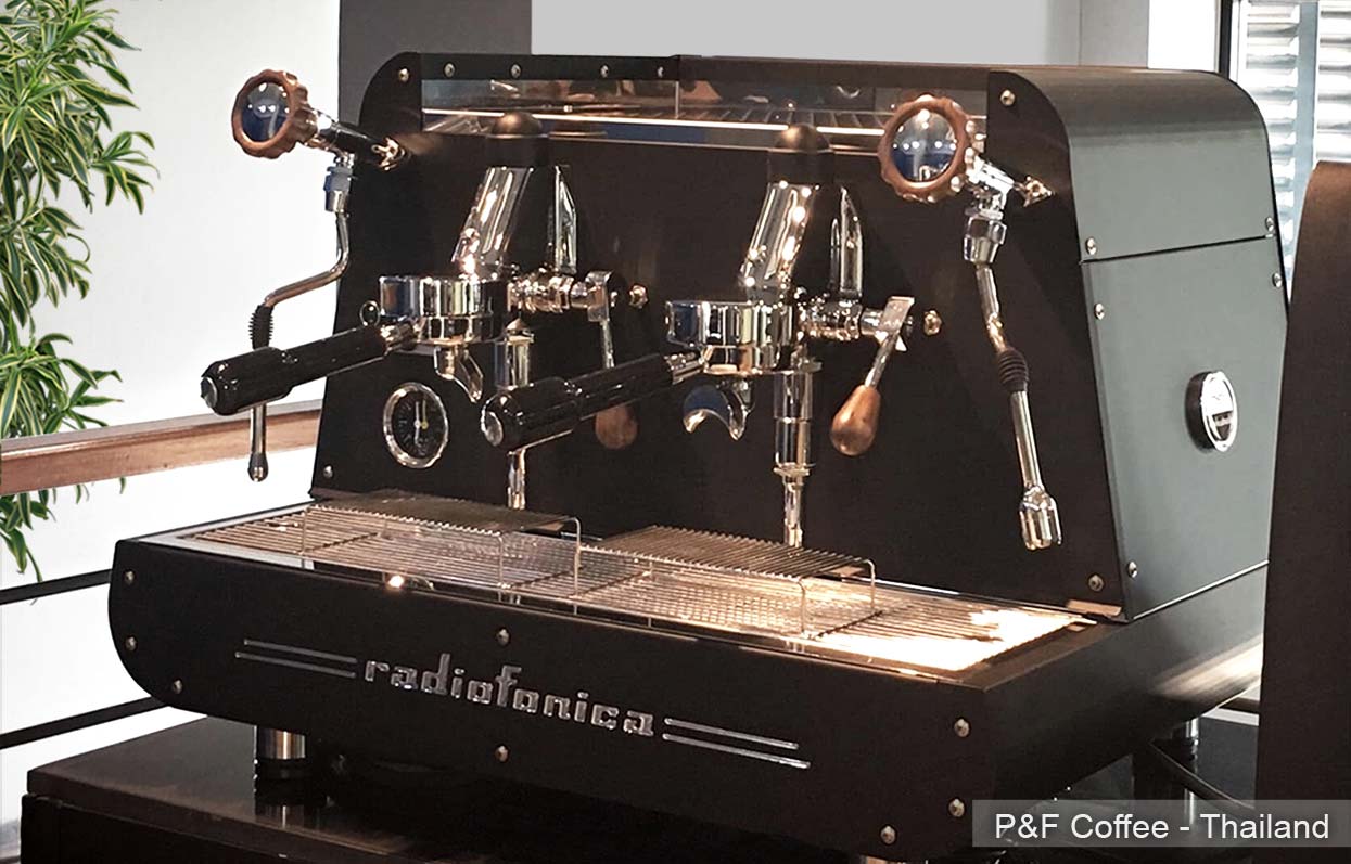 Radiofonica 2 grupos E61 manual Orchestrale Cafeteras Profesionales para Café