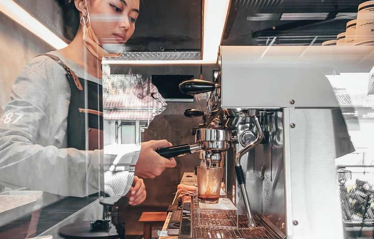 Radiofonica 2 groups E61 commercial Orchestrale coffee machine 11