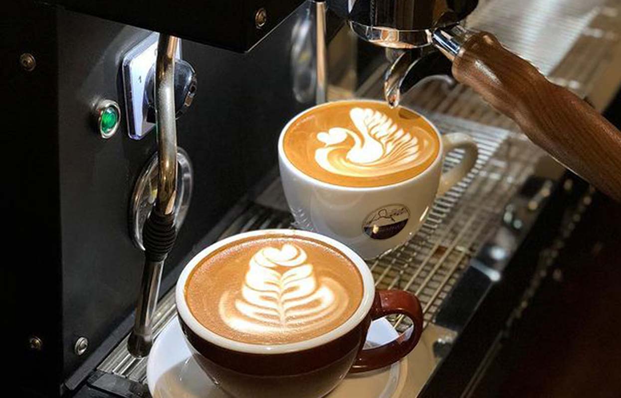 Radiofonica 2 groups E61 latte art Orchestrale coffee machine 20
