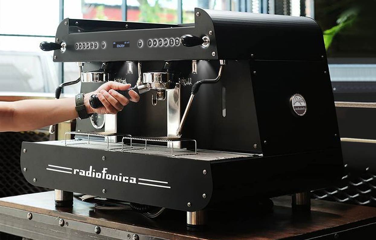 Radiofonica 2 groups E61 professional Orchestrale coffee machine 03